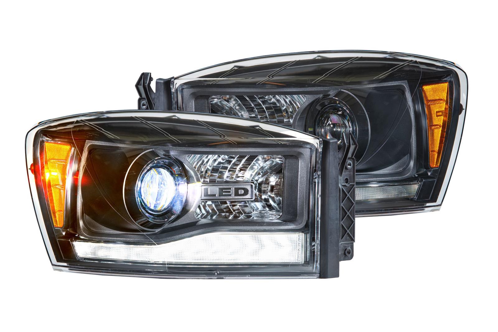 Dodge Ram (06-08) XB Hybrid LED Headlights