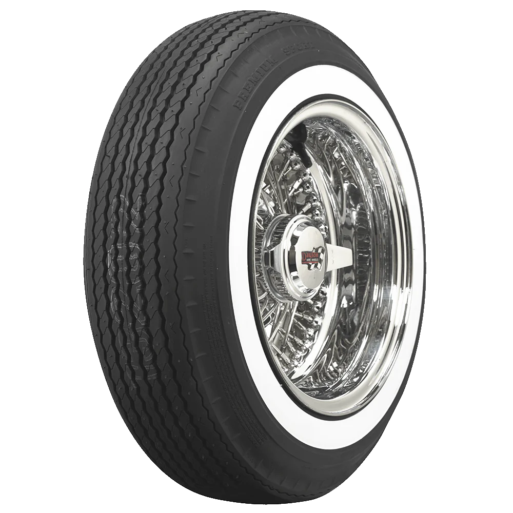 Premium Sport Vintage Tyre 5/8" Whitewall - 520x14