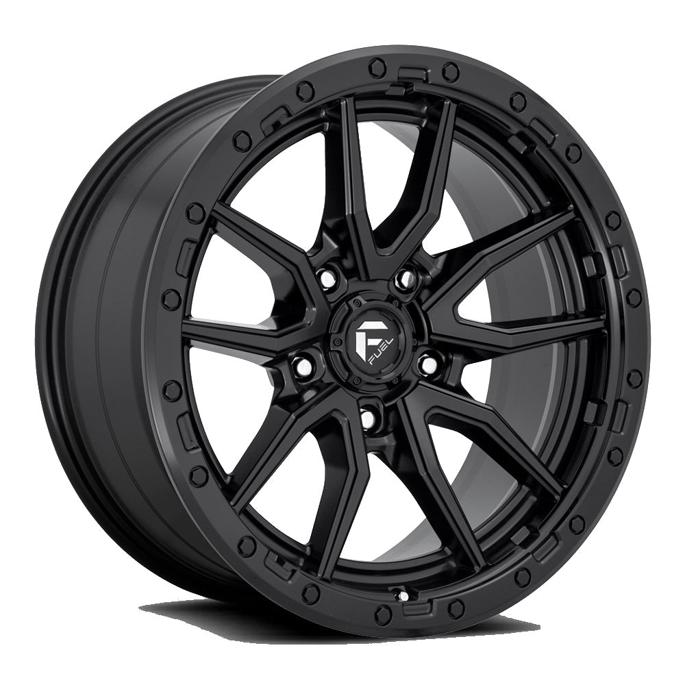 Fuel Wheels Rebel D679 5-139.7 (5-5.5") 20X10 Matt Black -18mm Offset D67920008547