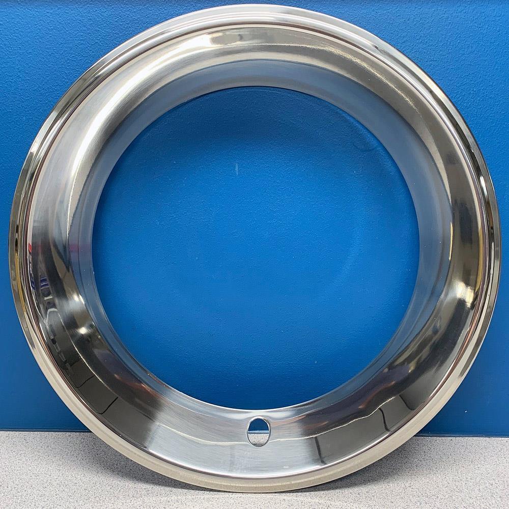 15"x2.5" S/S GM Style   Wide Trim Rings (single) A6141