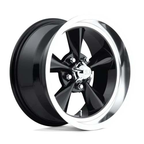 US Mag Standard 5-114.3 (5-4.5") 15X7 Gloss Black 3.75" BS