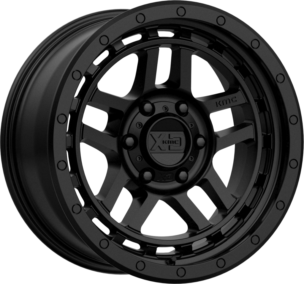 XD Wheels 140 Recon 6-114.3 (6-4.5") 18X8.5 Satin Black Machined Face 18 mm Offset