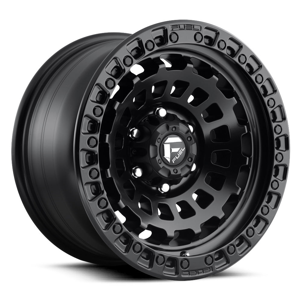 Fuel Wheels Zephyr D633 8-165.1 (8-6.5") 17x9 Matte Black +1mm D63317908245