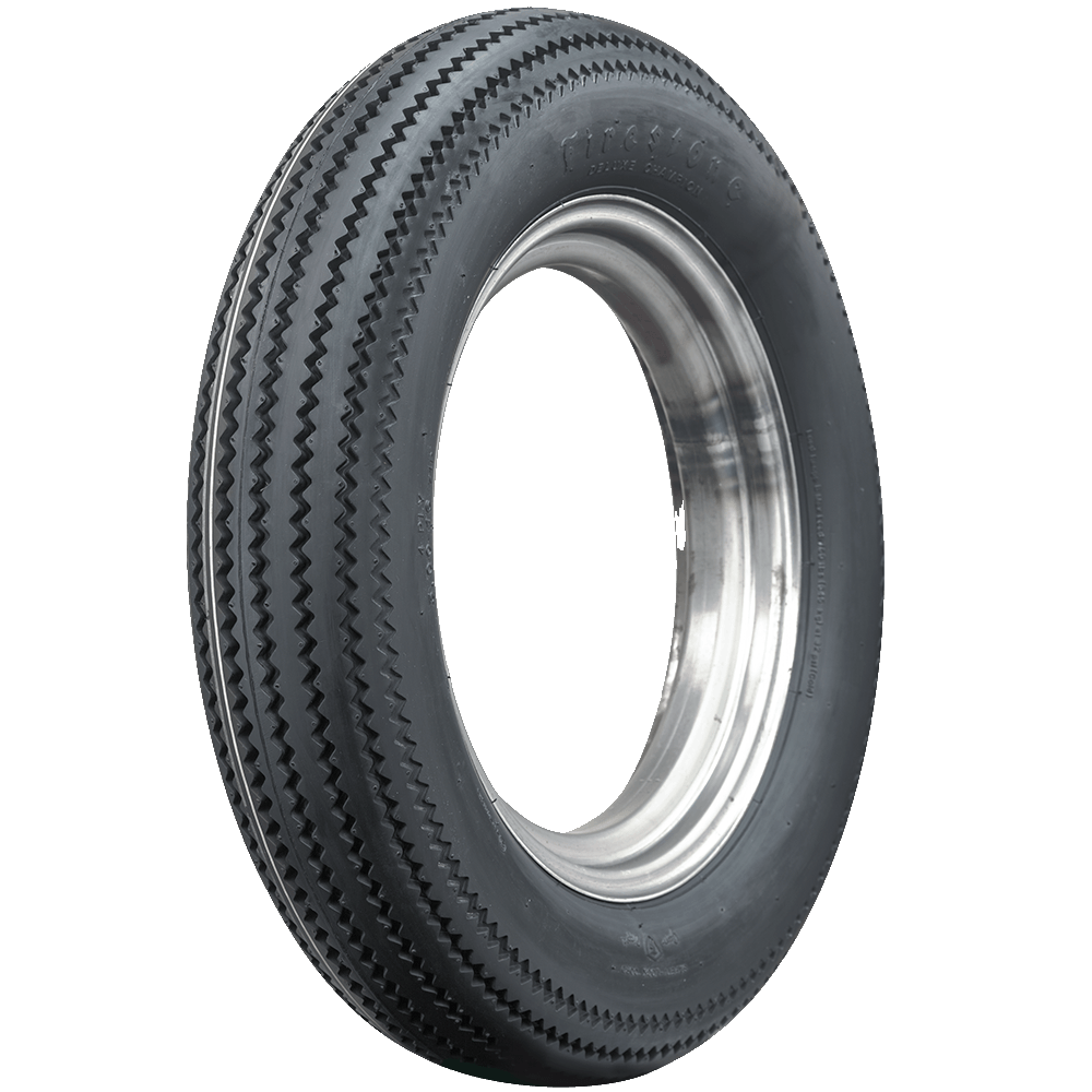 Firestone Deluxe Motorcycle Vintage Tyre Blackwall - 450-18