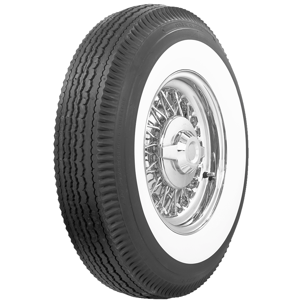 Coker Vintage Tyre 3" Whitewall - 760x15