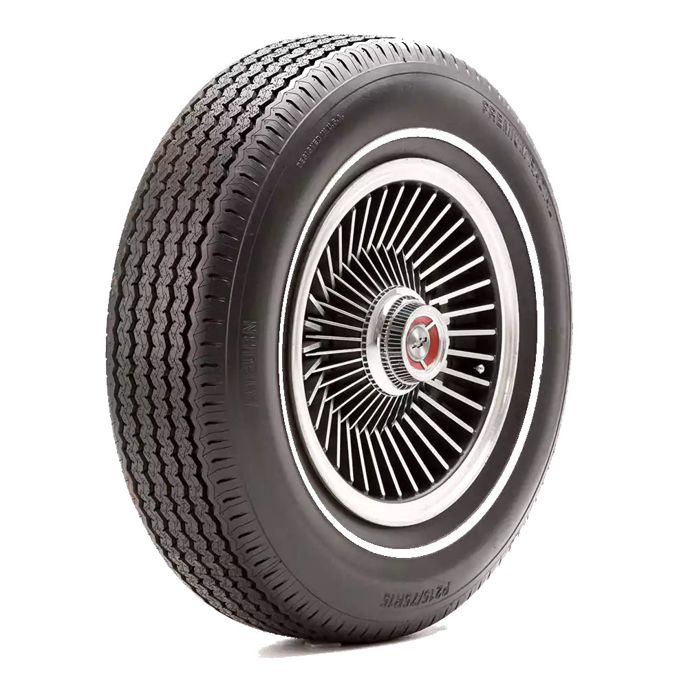 Auburn Radial 1.6" Whitewall Tyre - 235/75R15