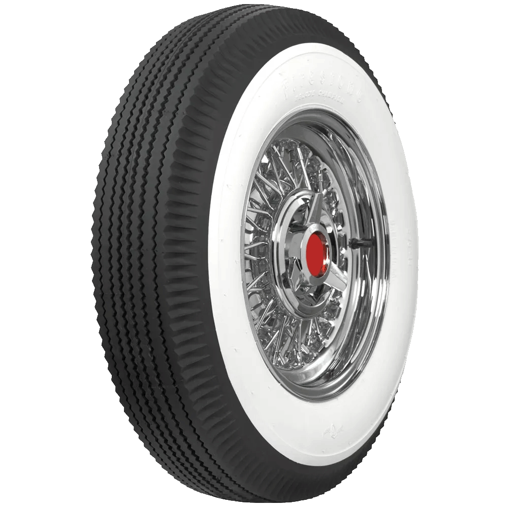 Firestone Vintage Tyre 3 1/4" Whitewall - 710x15