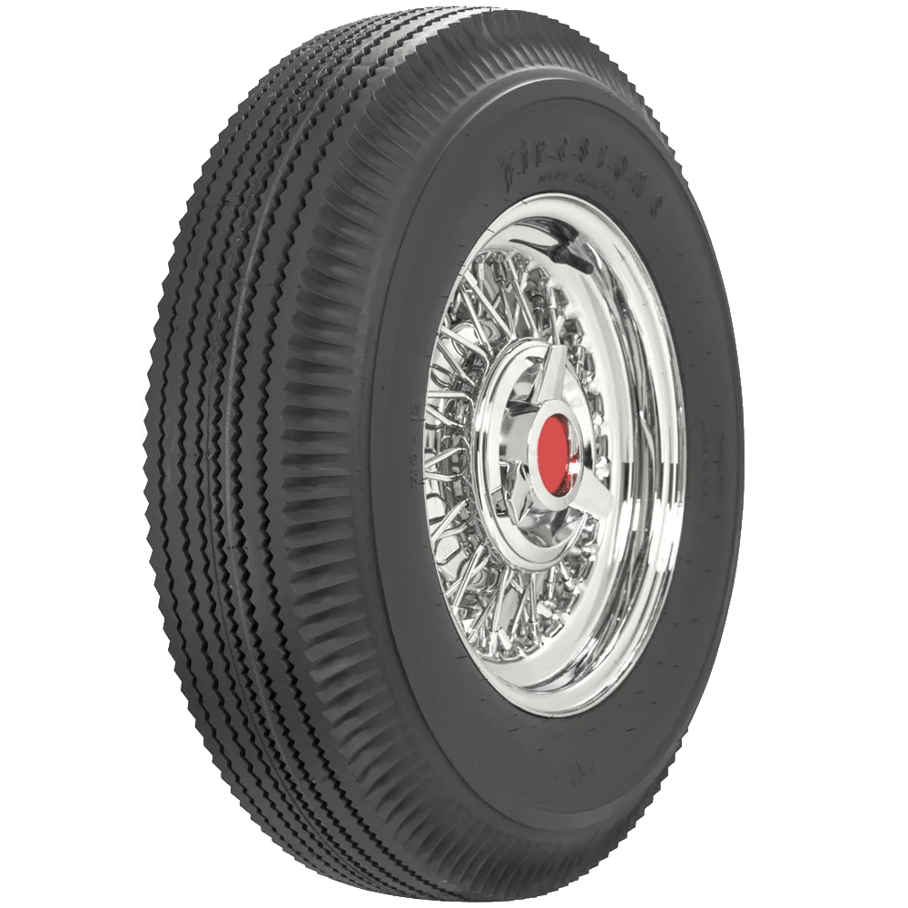 Firestone Vintage Tyre Blackwall - 710x15