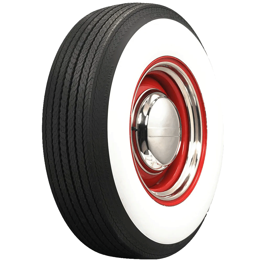 Coker Vintage Tyre 4 7/16" Whitewall - H78x15