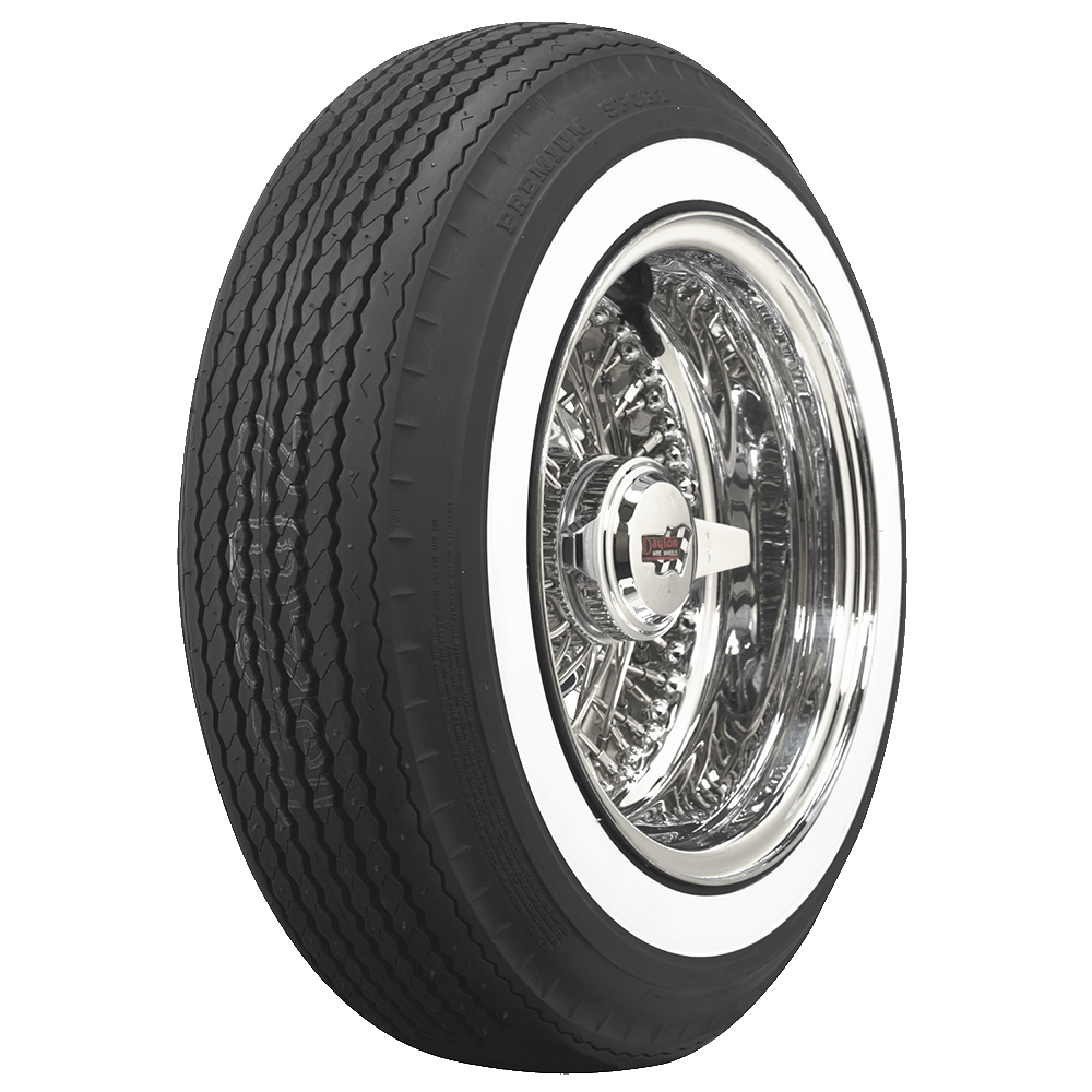 Premium Sport Vintage Tyre 1 1/4" Whitewall - 520x13